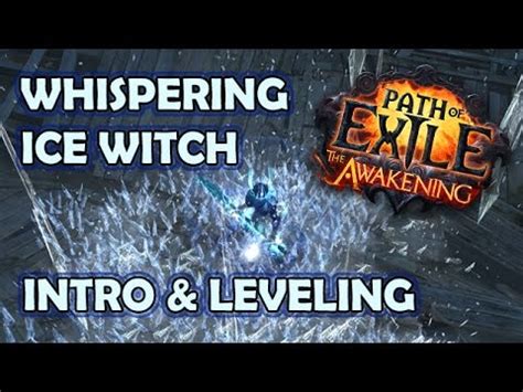 poe whispering ice|poe chaos damage build.